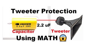 Ang Epekto ng Capacitor sa Tweeter 22 uF  Protection for tweeters [upl. by Marucci]