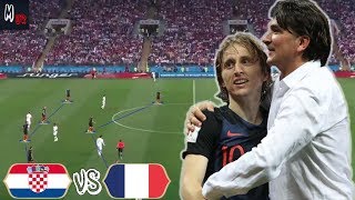 How Can Croatia Win The World Cup Croatia VS France Tactical Preview [upl. by Alurta]