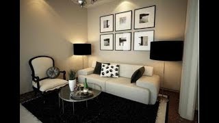 Ideas para decorar una sala pequeña I Parte  Como decorar  Tips [upl. by Teeniv138]