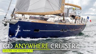 Sailing the Allures 519 – a full tour of this new aluminium bluewater cruiser [upl. by Delwyn]