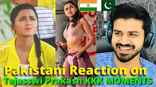 Tejaswi Prakash Cute and Funny Moments Part 2 Reaction Vlogger [upl. by Pastelki]