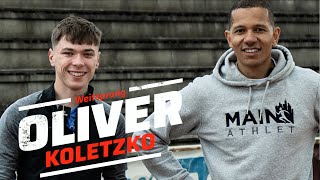 Oliver Koletzko im Leichtathletik Training für den Weitsprung I MainAthlet  Splits [upl. by Drahsir]