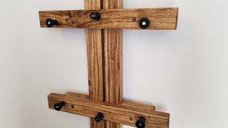 DIY Artist Easel Vertical Wall Mounted Easel for Painting [upl. by Rabush]