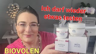 BIOVOLEN  ich darf zwei neue Produkte testen  ua Selbstbräunung ohne Selbstbräuner 🤩 [upl. by Euhc]