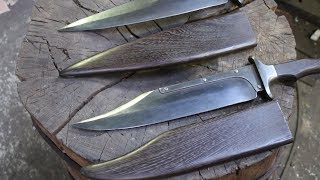 Making fighter knife scabbards part 1 [upl. by Enirhtac393]