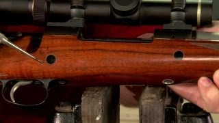 How to Install Magnum Crossbolts in a Rifle Stock  MidwayUSA Gunsmithing [upl. by Atenaz]