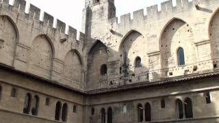 Le palais des papes Avignon  Vaucluse  France [upl. by Avilo243]