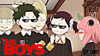 Spy X Family Funny Moments In Hindi  twilight Anya Yor senpai thug life moments Part 7 animenrt [upl. by Card]