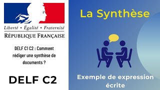 Secrets pour la synthèse dalf c1 Comment rédiger une synthèse de document  dalf c1 preparation [upl. by Anailuj]