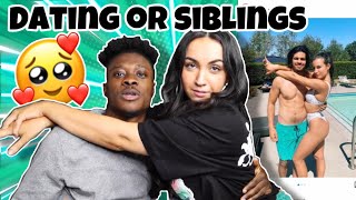 SIBLINGS OR DATING CHALLENGE 😱👀 [upl. by Clywd732]