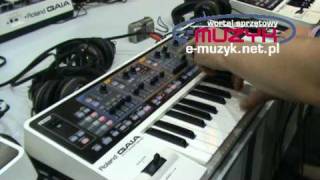 Musikmesse 2010  Roland GAIA SH01 demo  część 1 [upl. by Noiwtna947]