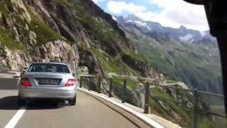 Driving in Swiss Alps [upl. by Born]