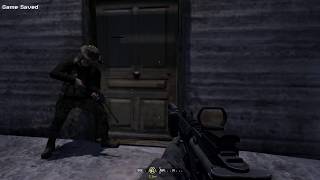 Saving Nikolai  Call of Duty 4 Modern Warfare  Mission4 Blackout [upl. by Reivilo]