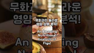 무화과의 영양 성분 Nutritional Analysis of Figs 3 [upl. by Fisch]