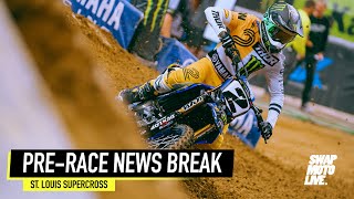 Triple Crown In A Dome  2024 St Louis Supercross PreRace News Break amp Interviews [upl. by Doolittle956]