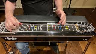 How The Pros Tune C Pedal Using Unison Harmonics and By Ear E9th Pedal Steel Guitar [upl. by Idalia434]