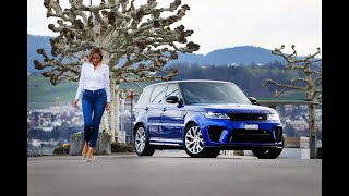 RANGE ROVER SPORT SVR review  NOT your quiet SUV [upl. by Crystie]