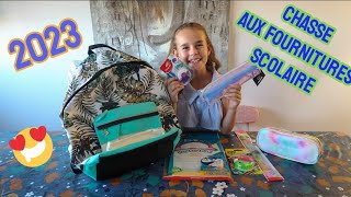 CHASSE AUX FOURNITURES SCOLAIRES OCEANE CM2 [upl. by Heyman768]