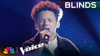 Jaylen Dunham Wins Coach Gwens REPLAY with His Cover of quotListenquot  The Voice Blind Auditions  NBC [upl. by Tybalt780]