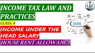 Numerical  HRA  INCOME UNDER THE HEAD  SALARY Sec 1013A incometax salary tax india [upl. by Averill651]