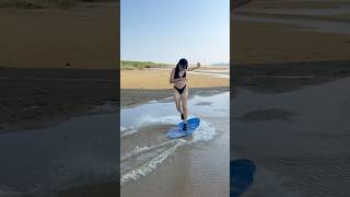 Yukiringo0423 skimboarding snowboard flatlandskimboarding フラットスキム スキムボード マリンスポーツ 夏 アクティビティ [upl. by Sello359]