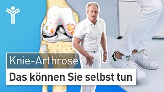 Kniearthrose Die besten Übungen amp Tipps gegen Schmerzen im Knie von Dr Stefan Preis [upl. by Aiehtela260]