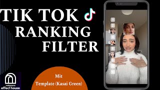 Ranking Filter Template  Tutorial für Effect House  TIKTOK [upl. by Rolyat981]