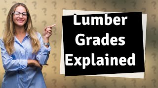 What does 1 and 2 mean in lumber [upl. by Yorle]