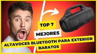 🚀 Top 7 Mejores Altavoces Bluetooth Para Exterior Baratos del 2024 ¡No compres sin saber antes esto [upl. by Htebasil]