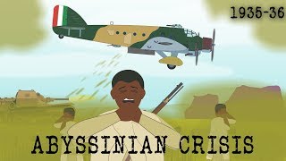 The Italian invasion of Abyssinia 193536 [upl. by Oel]