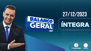 🔴 BALANÇO GERAL TARDE  27122023  TV PARANAÍBA AFILIADA RECORD [upl. by Miles]