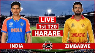 India vs Zimbabwe 1st T20 Live Scores  IND vs ZIM 1st T20 Live Scores amp Commentary  India Bowling [upl. by Molton]