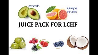 JUICE PACK FOR LCHFKETO FOLLOWERS  ഡയറ്റിൽ കഴിക്കാവുന്ന ജ്യൂസ് [upl. by Enayd]