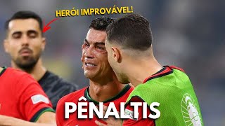 FÃS DO CRISTIANO RONALDO REAGINDO A PÊNALTIS ENTRE PORTUGAL X ESLOVÊNIA [upl. by Cristobal]