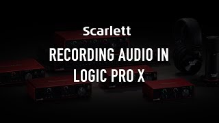 Recording audio in Logic [upl. by Suelo]