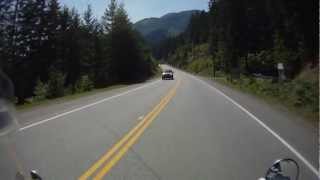 Lower Fraser Canyon south of the Yale Tunnel BC [upl. by Osnofla]