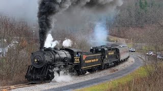 Western Maryland Scenic 734 Going Out in Style [upl. by Htez]