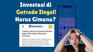 Walaupun Tidak Diawasi OJK Gotrade Aman Tidak [upl. by Yelraf]