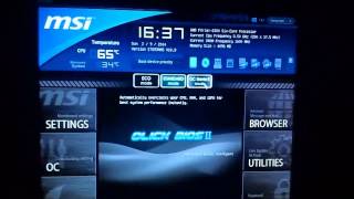 How to overclock with MSI OC Genie II  AMD FX 6300 [upl. by Harold900]