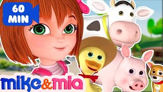 Nursery Rhymes Songs with Lyrics and Action  Collection of Popular Kids Songs by Mike and Mia [upl. by Piscatelli732]