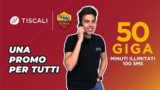 Tiscali Smart 50 AS Roma [upl. by Leihcey]