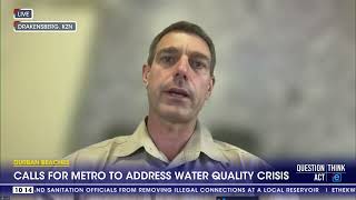 Durban Beaches  Calls for metro to address water quality crisis [upl. by Anitac]