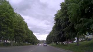 Улицы Новомосковска часть 1  Driving in Novomoskovsk Tula region part 1 [upl. by Brooks655]