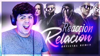 REACCIÓN Sech Daddy Yankee J Balvin ft Rosalía Farruko  Relación Remix Video Oficial [upl. by Demetrius783]