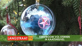 Kerstboom vol Sterren in Kaatsheuvel 2023  Langstraat TV [upl. by Dinnie]