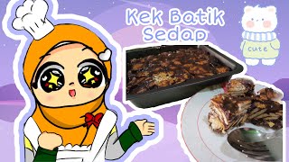 Kek batik simple Part1 [upl. by Tamra461]