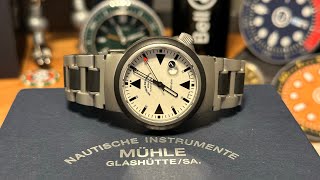 Unboxing Mühle Glasshütte SAR Rescue Timer Lumen [upl. by Delahk]