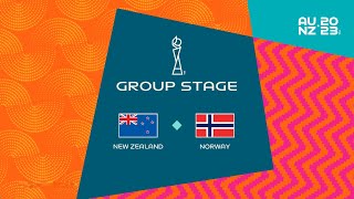 New Zealand vs Norway  2023 FIFA Womens World Cup  FIFA 23 [upl. by Aicirtac]