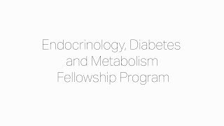 Endocrinology Diabetes and Metabolism Fellowship Program – University of Maryland Medical Center [upl. by Zaragoza]