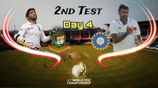 BANGLADESH TOUR OF INDIA TEST SERIES  2ND TEST MATCH  DAY 4 SESSION 2 amp 3  COMMENTARY [upl. by Fonda]